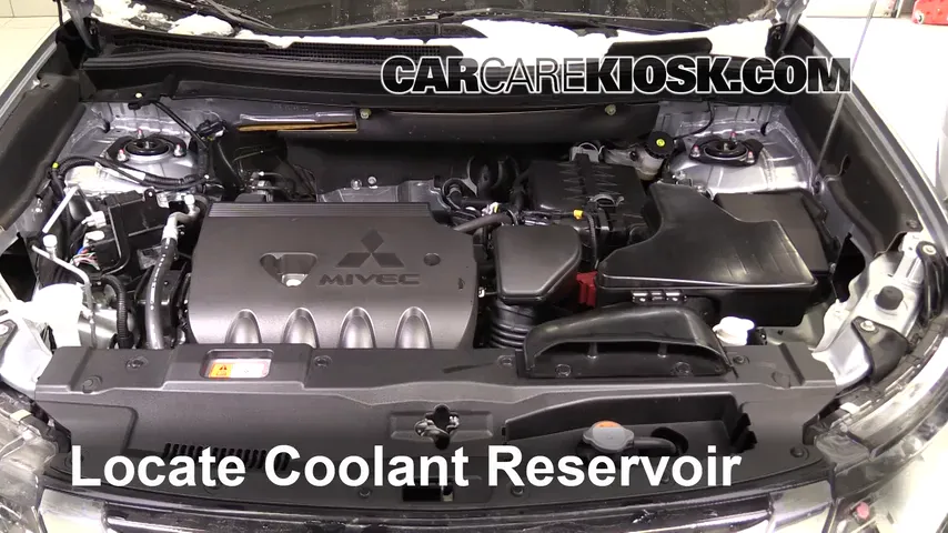 2016 Mitsubishi Outlander SE 2.4L 4 Cyl. Coolant (Antifreeze)